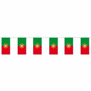 Feestwinkel | papieren vlaggenlijn portugal morgen amsterdam