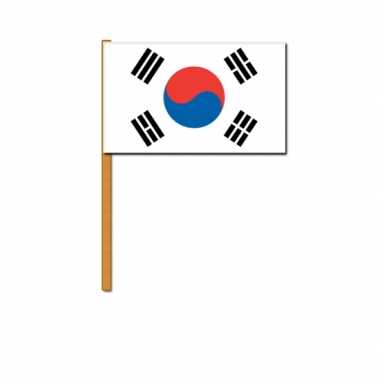 Zuid korea zwaaivlaggetjes