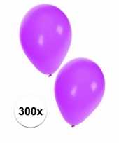 300x paarse ballonnen