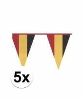 5x belgische vlaggenlijn