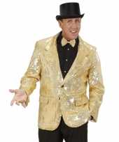 Gouden glitter colbert