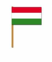 Hongarije zwaaivlaggetjes