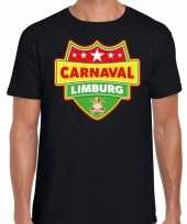 Limburg verkleedshirt voor carnaval zwart heren