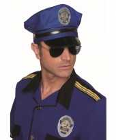Luxe blauwe politiepet
