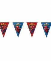 Marvel spiderman vlaggenlijn kinderverjaardag