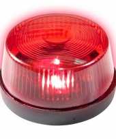 Signaallamp signaallicht rood led licht 10 cm politie speelgoed feestverlichting